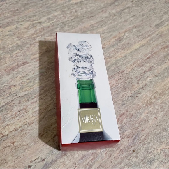 Mikasa Dining Nib Mikasa Crystal Wine Stopper Poshmark